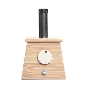 Caja de moxibustión de bambú, con control de temperatura, portátil para uso doméstico, de un solo orificio, doble orificio, cuatro orificios y seis orificios - Product Image 4