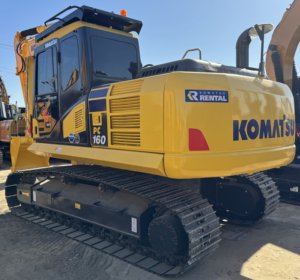 รถขุดมือสอง Komatsu PC160/ Komatsu PC160LC PC200 คุณภาพดีจากญี่ปุ่น ขนาด 16 ตัน 20 ตัน ราคาถูก เหมาะสำหรับงานฟาร์ม ได้รับมาตรฐาน EPA CE - Product Image 1