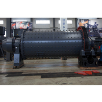 Molino de Bolas Industrial de Buena Calidad con Motor, Rodamientos, Engranajes y Caja de Engranajes para Molienda de Mineral, Capacidad de 5-15t/h, Motor AC en Oferta