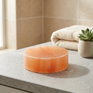 Top Seller Refined Himalayan Salt Cooking Slab Premium Grade Stainless Steel Holder Low MOQ Wholesale Bulk <b>Kitchen</b> Use - Product Image 1