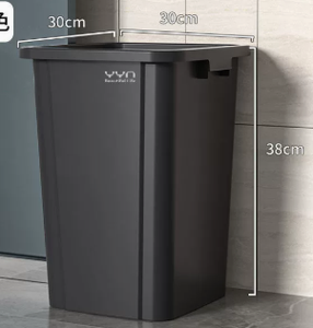 Square Commercial Lidless <strong>Large</strong> Trash Can <strong>Kitchen</strong> <strong>Large</strong> Capacity Trash Can Household Catering Cabinet <strong>Bins</strong> - Product Image 2