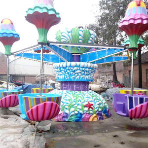 Centro comercial interior para niños, parque temático de atracciones al aire libre, atracción de feria, paseos de carnaval, carrusel divertido, medusas felices a la venta - Product Image 4