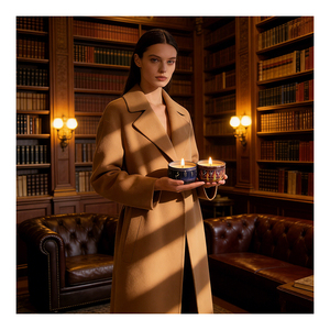 Envase de lujo resistente al calor para muestras de velas, caja con tapa blanca para evaluación de cera perfumada, programa de merchandising - Product Image 3