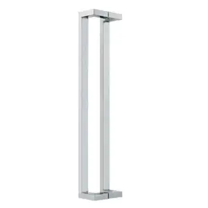 Condibe square stainless steel 304 double side glass door pull handle