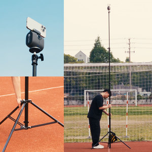Trípode Deportivo Extensible para Videocámara RAUBAY Extreme Tall, con Amortiguación de Aire, de Aleación de Aluminio Ligero - Product Image 6