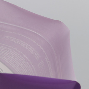 Bolsa de Polietileno Reciclable Personalizada con Cierre, Fondo Plano, Sellado de Ocho Lados, para Frutos Secos y Snacks, para Uso en Supermercados - Product Image 3