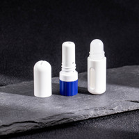 Aromathérapie Blanc Aroma Diffuseur Inhalateur Portable 2IN1 Bouteille D'huile Essentielle Menthe À Base De Plantes Menthol Vide Inhalateur Nasal