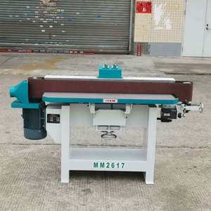 เครื่องขัดสายพานแนวตั้งสำหรับงานไม้ ขัดร่อง ขัดลบคม ขัดเงา ขัดขอบ เครื่องขัดสายพานแบบกว้าง สำหรับงานไม้เนื้อแข็ง - Product Image 3