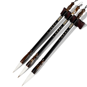 Pinceau Rubens <span class=keywords><strong>de</strong></span> qualité artistique à poils <span class=keywords><strong>de</strong></span> crin dorés, pinceau spécial <span class=keywords><strong>de</strong></span> haute qualité pour la calligraphie chinoise <span class=keywords><strong>et</strong></span> la peinture, manche en bois personnalisé - Product Image 1