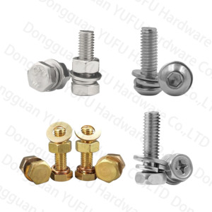 Oem ODM vít các nhà sản xuất M2 M3 M4 M5 M6 <span class=keywords><strong>M7</strong></span> M8 mùa xuân Đệm Phẳng chính xác kết hợp vít - Product Image 4