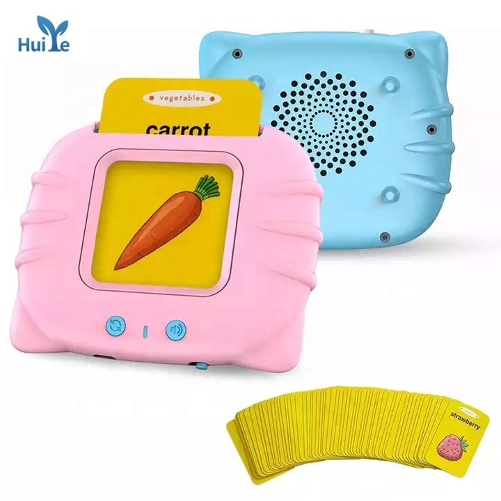 Обучающая игрушка Huiye, устройство для чтения английских слов, обучающая машинка, Детская аудиокнига для детей