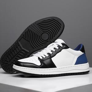 <span class=keywords><strong>Sneakers</strong></span> Comode da <span class=keywords><strong>Uomo</strong></span> Primaverili Blu e <span class=keywords><strong>Bianche</strong></span> alla Moda Traspiranti con Lacci in Pelle Bovina e Suola in Gomma - Product Image 2