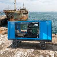 Nettoyeur haute pression à eau de mer personnalisé 1200 bars, OEM/ODM, Hydro Jet Blaster pour l'entretien des coques et le nettoyage des chantiers navals