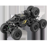 Véhicule tout-terrain télécommandé en alliage 6 roues motrices, voiture de course électrique haute vitesse, jouet RC grand format, cadeau pour enfants et garçons, camion lourd