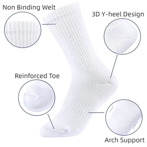 Sợi Tre Vớ Tùy Chỉnh Thiết Kế Logo Unisex Chất Lượng Cao Bóng Đá Grip Vớ Bao Bì Thời Trang Người Đàn Ông Vớ - Product Image 2