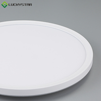 Forme ronde 18w AC220V-240V surface monté gradateur a mené le plafonnier pour la maison/hôpital/bureau/hôtel