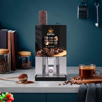 Máquina Expendedora de Café Automática Comercial de Mesa, de Grano a Taza, con Pantalla Táctil de 7 Pulgadas y Múltiples Opciones de Pago