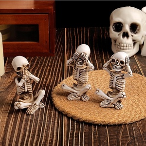 Halloween Ba Noes cho thiết lập qua biên giới nhựa Thủ công mỹ nghệ cho Tabletop bầu không khí trang trí đồ trang trí - Product Image 5