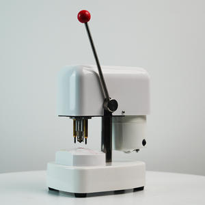 Máquina perforadora de tres ojos Th-100, tipo banco, diámetro máximo de 20 mm, para inspección óptica de lentes de gafas - Product Image 1