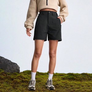 <span class=keywords><strong>Pantalon</strong></span> de <span class=keywords><strong>randonnée</strong></span> <span class=keywords><strong>convertible</strong></span> pour <span class=keywords><strong>femme</strong></span>, personnalisé, séchage rapide, léger, cordon de serrage réglable, imperméable, tissu Oxford plat, décontracté - Product Image 6
