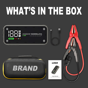 <span class=keywords><strong>Arrancador</strong></span> de Coches Portátil de Alta Gama Senfly de 24000 Amperios con Luz LED y Batería de Litio-Polímero, Potente <span class=keywords><strong>Arrancador</strong></span> de Baterías para Camiones - Product Image 6