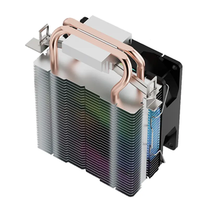 Enfriador de CPU de Alta Gama Fantasy WuKong ZeroMaster, 2 Tubos de Calor, 12V PWM, 120mm ARGB LED Sync, Rodamiento Fluido Silencioso, Caja de Cobre para Computadora - Product Image 4