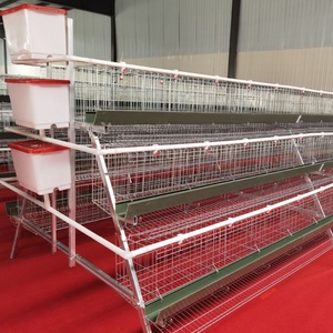 กรงไก่<span class=keywords><strong>ไข่</strong></span>เหล็กรูปทรงหนึ่งหลายชั้นและซ้อนกันร้อน/เย็นชุบสังกะสีสำหรับใช้ในครัวเรือน - Product Image 2