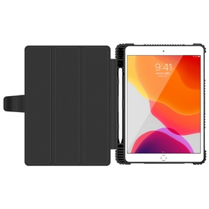 Funda Protectora Antigolpes para iPad 10.2 con Soporte para Lápiz Logitech, Parte Trasera Transparente, Funda Inteligente para Tablet - Product Image 5