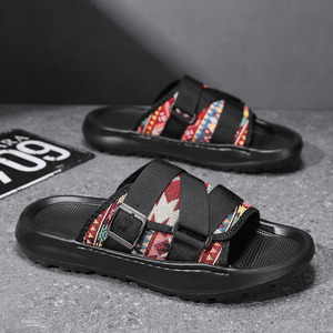 Chaussons d'intérieur pour hommes, antidérapants, à semelles épaisses, avec rembourrage insonorisant, chaussons à semelle souple pour hommes - Product Image 6