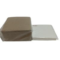 Serviettes en papier colorées Airlaid SP556, 50 pièces/sac, serviettes en papier pour couverts