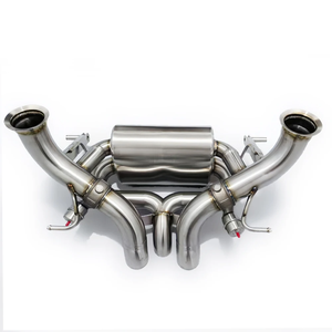 เหมาะสำหรับ Lamborghini <span class=keywords><strong>SVJ</strong></span> 6.5 ปี 2019-2023 ท่อไอเสียแคทแบ็กสแตนเลส - Product Image 5