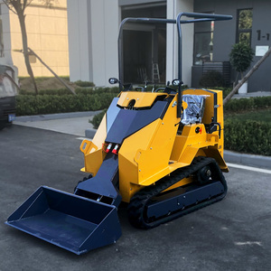 Nuovo tipo mini track loader walk dietro crawler EPA skid steer loader allegati per la vendita - Product Image 5