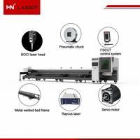 Mesin Pemotong Laser Tabung untuk Pemuatan Kontainer 1500-20000W, Satu Kontainer 40ft Dapat Menampung Dua Unit, Menghemat Biaya Pengiriman
