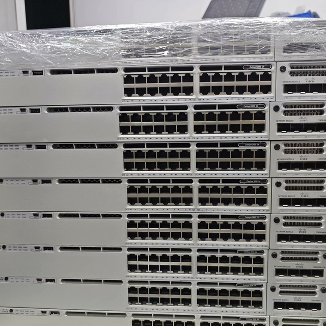 C9200L-48P-4X-A Enterprise 48-Port PoE+ Switch Cata Lyst 9200 Series 48*1G PoE+ Ports 4*10G SFP+ Uplinks Network Switch