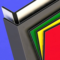 Alucobond Feuille Pvdf ACP ACM Panneaux composites pour murs rideaux en aluminium Fabrique des feuilles Prix Revêtement mural extérieur commercial