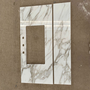 Marbre Calacatta d'Italie, taille découpée pour plans de travail, carrelage de <span class=keywords><strong>cuisine</strong></span> et de salle de bain - Product Image 1