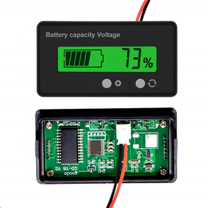 12-84V Chì Axit Lithium Chỉ Báo Dung Lượng Pin Xe Máy Xe Máy Vôn Kế Kỹ Thuật Số Công Cụ Đo Điện Áp - Product Image 2