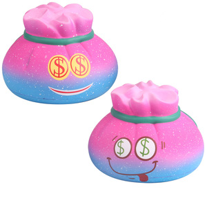 Baozi Money Bag PU Foam Slow <b>Rebound</b> Toy Fidget Toy For Kids 5 7 Years Unisex Cartoon Decor Gift - Product Image 3