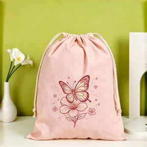 Sac de voyage en toile à double couture renforcée, pochette pliable portable pour chaussures et vêtements avec rangement séparé - Product Image 6