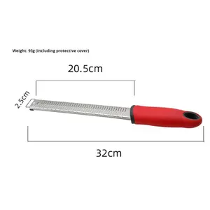 ที่ขูดชีส เลมอน ช็อกโกแลต สแตนเลส 304 อเนกประสงค์ ใช้ในบ้านและร้านอาหาร ด้ามจับ TPR/PP อุปกรณ์ครัว - Product Image 3