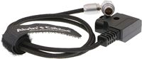 Cable de alimentación flexible de 12V de Alvin's Cables, con conector macho de 2 pines a D-tap, para cámara Teradek, monitor SmallHD, Vaxis, 60cm/23.6in, cable trenzado