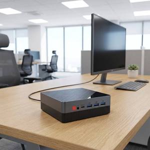 Mini PC de Escritorio AMD Ryzen <span class=keywords><strong>3</strong></span> 5 7 con Windows 11, DDR4, 16 GB de RAM, SSD de hasta 2 TB, Wifi 6, Bluetooth, 2 Puertos RJ45 LAN, para Oficina, OEM, ODM - Product Image 2