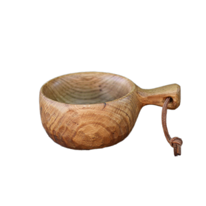 <b>Reusable</b> wooden Mug 500ml Eco-Friendly wood <b>cup</b> mug glass new handmade vintage old classic look top seller wood - Product Image 1