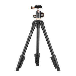 Andoer-trípode portátil Q160SA para cámara de viaje, altura ajustable, soporte completo para <span class=keywords><strong>DSLR</strong></span> - Product Image 1