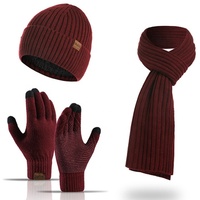 Ensemble bonnet et écharpe populaire, ensemble bonnet et écharpe de qualité supérieure, bonnet côtelé