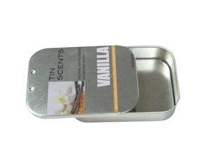 Жестяная коробка с раздвижной крышкой на заказ Печать - Product Image 2
