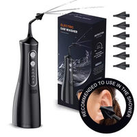 Nouveau produit nettoyeur d'oreille électrique grand réservoir d'eau Portable sans fil machine à laver les oreilles enlèvement de cire d'oreille