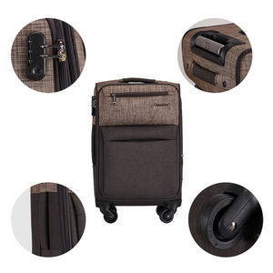 <span class=keywords><strong>Marque</strong></span> Poids Léger Doux <span class=keywords><strong>Valise</strong></span> Trolley Définit Tissu En Nylon Chariot Bagages - Product Image 6