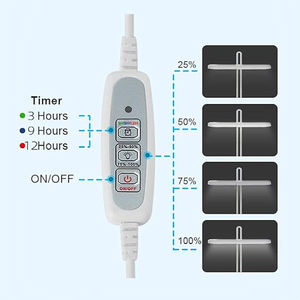 20w הוביל משק בית גידול אורות גובה מתכוונן לגדול צמח אור טק צמח גדל עבור נטיעה מקורה - Product Image 4