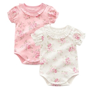 Conjunto de Mameluco para Bebé 100% Algodón, Manga Corta, Mamelucos para Recién Nacido, Gran Venta - Product Image 1